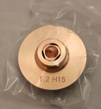 (Ten) Fiber Laser Solutions Laser Nozzles D32mm x H15mm Double Aperture 1.2 1.5