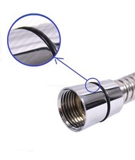 O-RING SEAL BLACK NITRILE 1.5mm THICKNESS x 18mm SHOWER HOSE HEAD HANDSET HOLDER