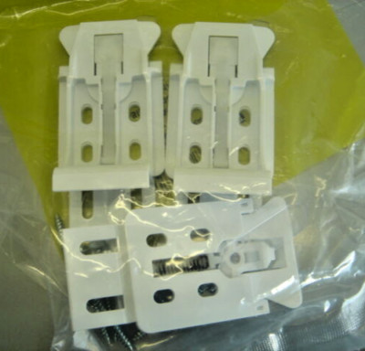 3 EA HUNTER DOUGLAS SILHOUETTE SHADE BRACKETS KIT #9110 DISCONTINUED STOCK ONLY