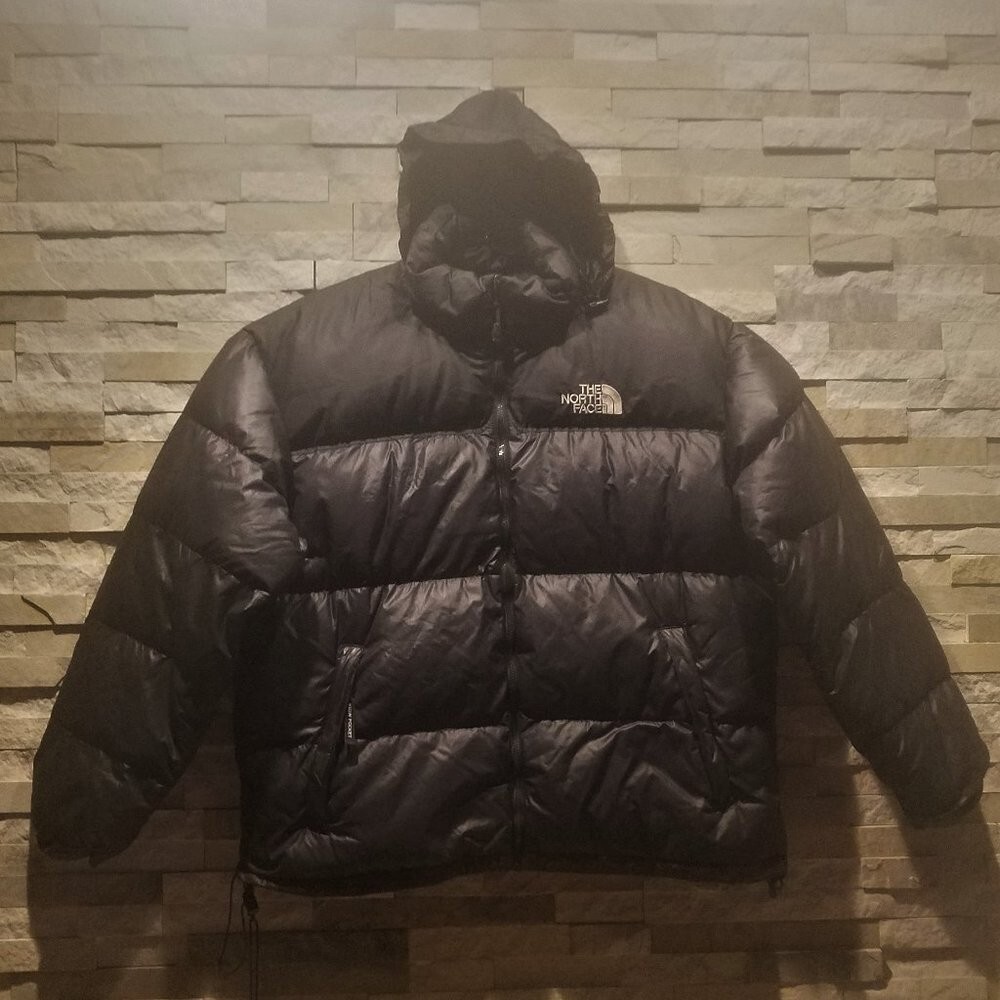 North Face Mens 2X XXL Black Retro 96 Nuptse Puffer Jacket 700