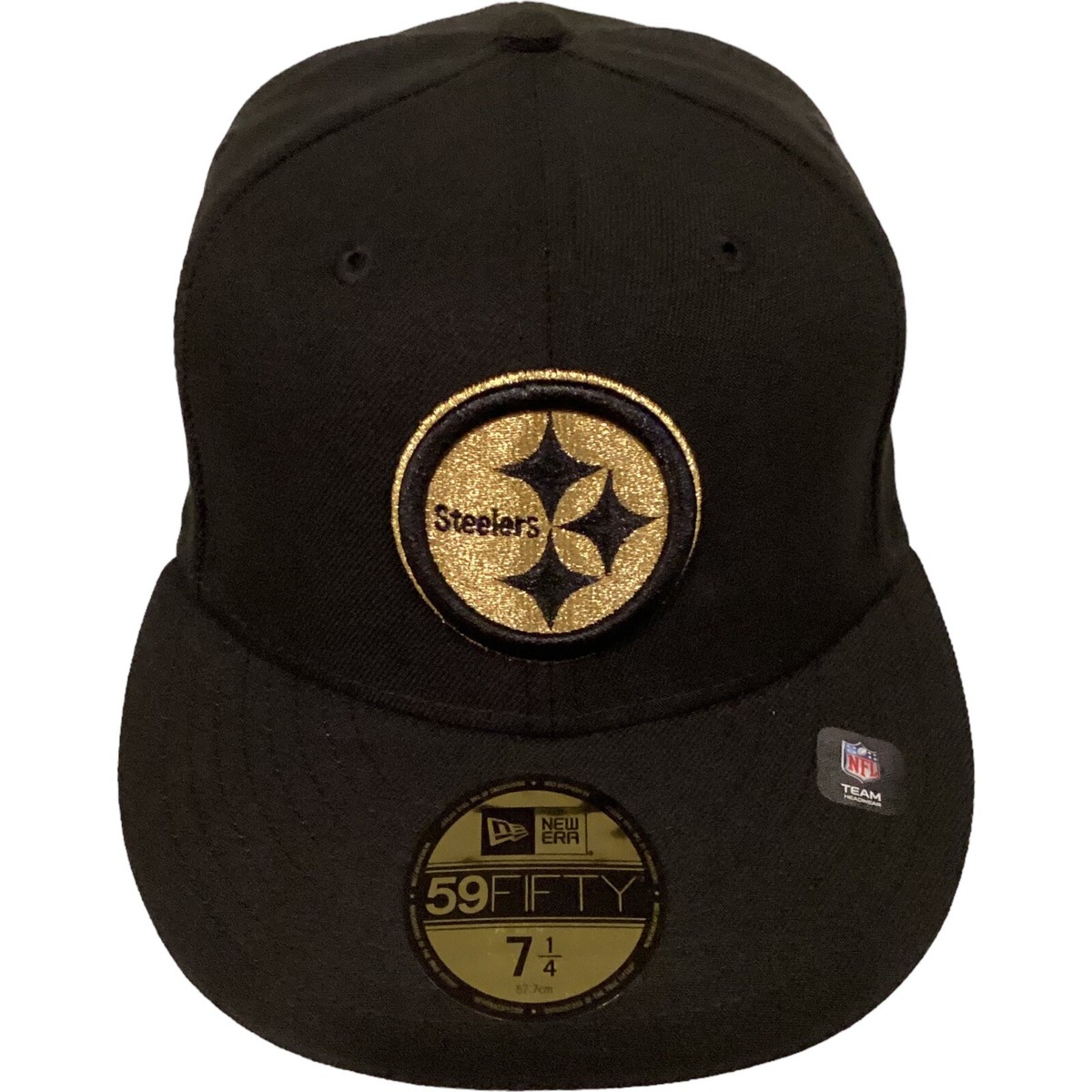 Pittsburgh Steelers New Era 59Fifty Metallic Threads 7 1/4 Fitted