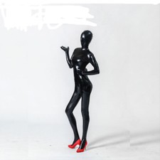 Black Metallic Shiny Hooded Leotard Bodysuit Wetlook Leather Catsuit Clubwear