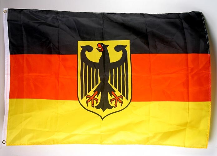 DEUTSCHLAND Fahne Flagge 90x150 Cm Mit Ösen Flaggen WM EM Fanartikel