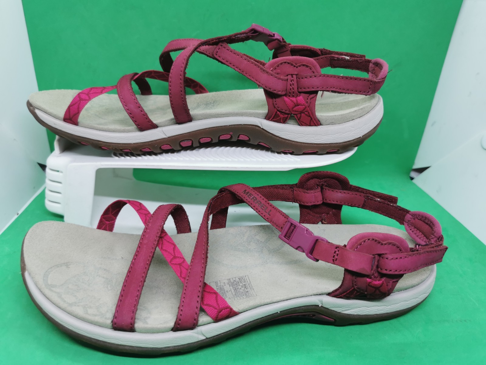 Sandali Merrell Select Fresh Performance Putty con cinturino escursionismo fucsia taglia 11