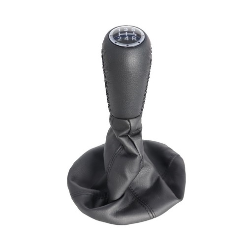 5 Speed Manual Leather Shift Knob Cover for Fiat PUNTO 188 MK2 Car Interior - Picture 7 of 8