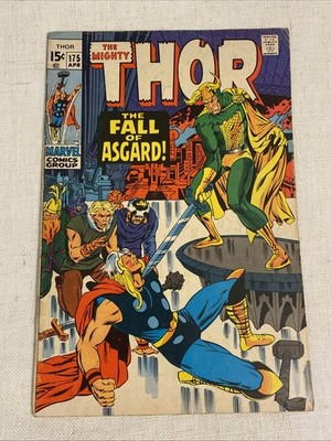 The Mighty Thor #175 1970 Marvel Comics Bronze Age 1st Print GVG