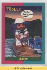 1993 Collect-A-Card Norfin Trolls Salty #3 READ 0b5