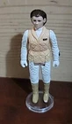 Vintage 1980 Kenner Star Wars Princess Leia Hoth Snow Outfit Figure w/Star Stand