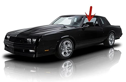 Left Door Glass for Buick Regal, Pontiac Grand Prix, Monte Carlo 1979- Foto 2 de 3