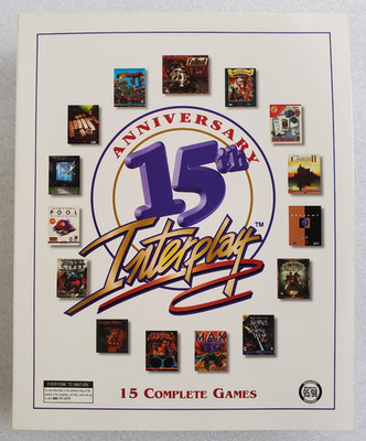 Interplay 15th Anniversary Anthology 15 Complete Games PC Big Box Win 95 98