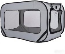 Foldable Dog Kennel for Large Dogs 36-inch, Portable Waterproof Dog Crate, Pop-U