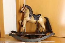 Altes Holzpferd Schaukelpferd Holz  Karussellpferd    Rarität