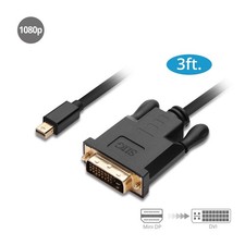 SIIG Mini DisplayPort to DVI 3ft Cable