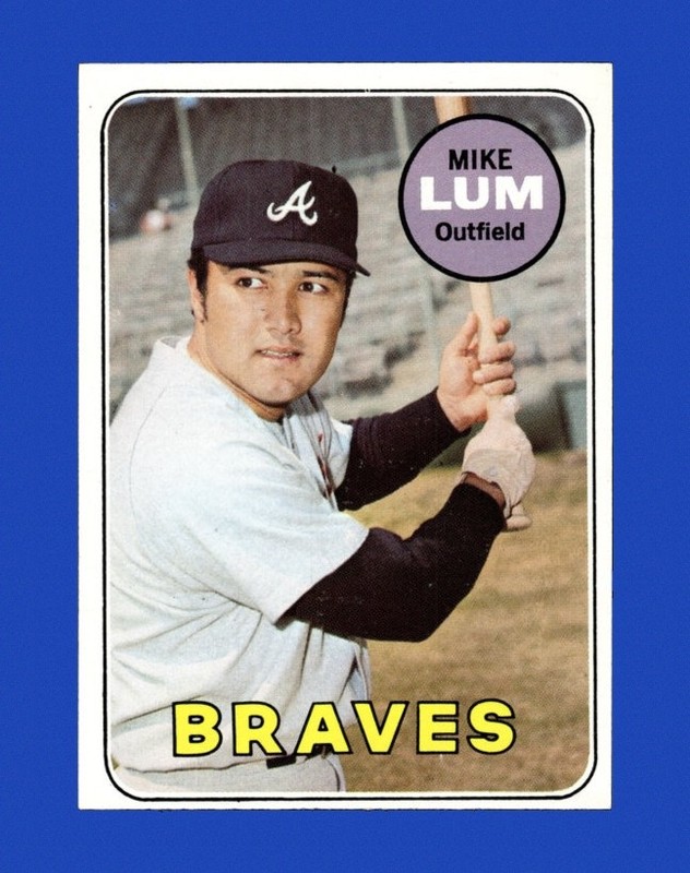 1969 Topps Set-Break #514 Mike Lum EX-EXMINT *GMCARDS*