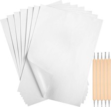 100 Sheets White Carbon Transfer Paper Tracing