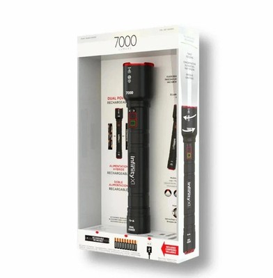 Infinity X1 7000 Lumen Taschenlampe superhelle wiederaufladbare Taschenlampe - Powerbank
