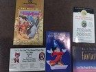 Lot Of Vintage Disney Jungle Book Stamp 10 Alladin Fantasia Brochures — photo 5