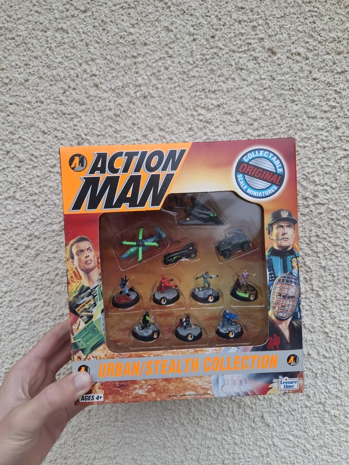 ACTION MAN URBAN & JUNGLE COLLECTION 2 Miniature Set 1996 Hasbro Toy Vintage New - Immagine 2 di 4