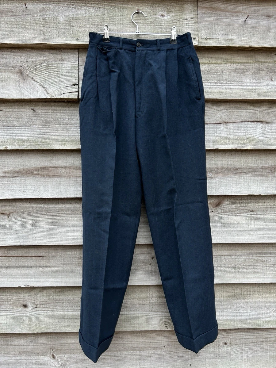 Gabardine Everyday Vintage Pants for Men for sale | eBay