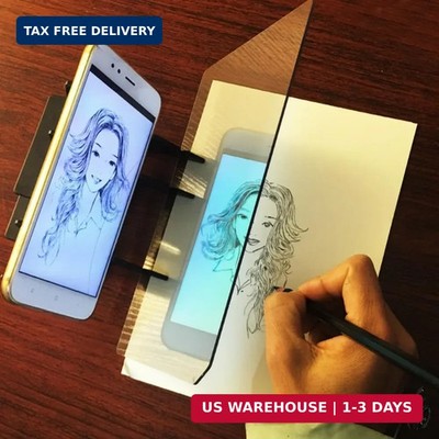 Optical Copy Drawing Board Sketching Image Reflection Drawing Board DIY Tracing
