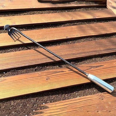 Unkrautstecher Graswurzelzieher Gartenwerkzeug Metallgriff Kohlenstoffstahl