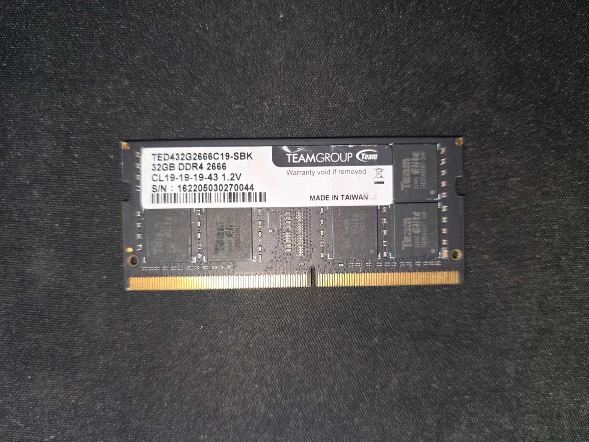 25+ Team Group PC4-21300 (DDR4-2666) Bus Speed DDR4 SDRAM Memory