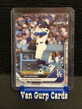 2025 Topps Now World Series Championship Set - Enrique Hernandez #WS-12 /118459
