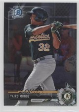 2017 Bowman Chrome Prospects Yairo Munoz #BCP203 0b3