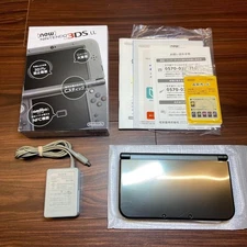 Nintendo New 3DS LL Metallic Black – Boxed, Tested