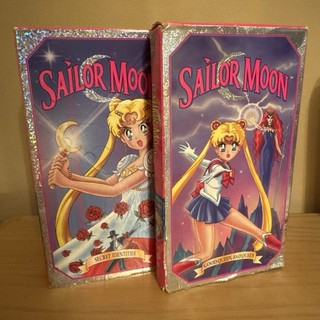 Sailor Moon VHS Lot Secret Identidies Good Queen Bad Queen U.S. Release 1995