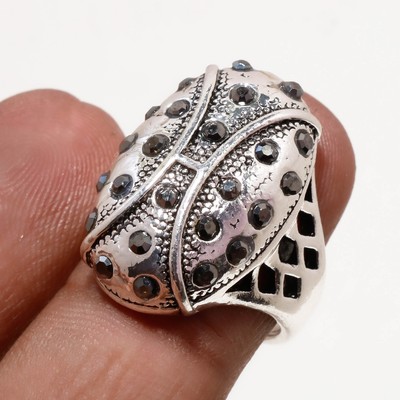 Tribal Bali handgefertigter Ring einzigartiges Design Verlobungsgeschenk Vint...
