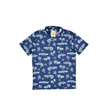 NEW Chubbies The Neon Gater Performance Polo Men's Regular Size L NWT Golf