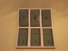 Drewniane pudełko Paulownia na okucia miecza Fuchigashira z poduszką Japonia Zestaw 3 szt.