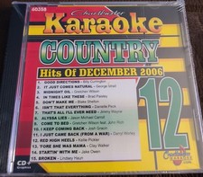 Chartbuster Karaoke Country DEC 2006 CB60358 CDG