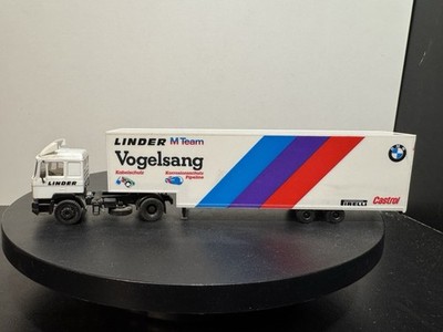 Herpa 859173 MAN F 2000 BMW Vogelsang Linder M Team Sattelzug  1:87 