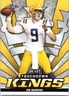 2020 Leaf Draft Touchdown Kings JOE BURROW #85 Gold SP Rookie RC Bengals