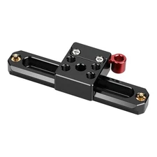 CAMVATE QR Rail Clamp NATO Standard with 1/4"& 3/8" Threads & 3.9" Safety Rail