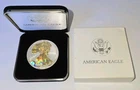 2005 Holographic 1oz American Silver Eagle One Troy Oz .999 Fine Silver Coin