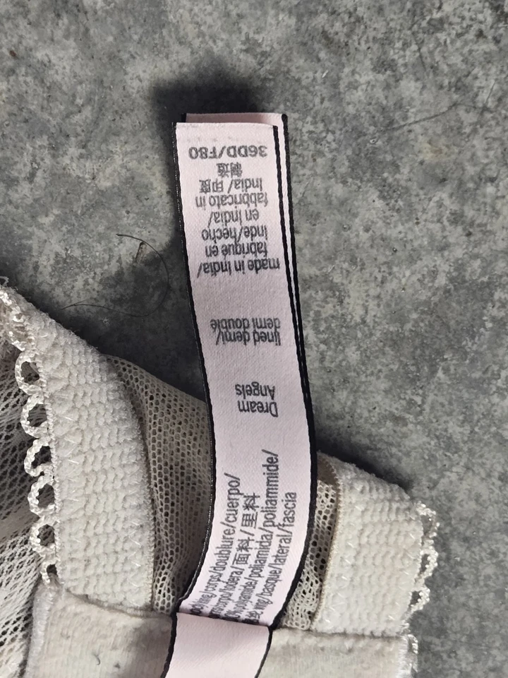 VICTORIA'S SECRET DREAM ANGEL С ПОДКЛАДКОЙ DEMI DEMI ДВОЙНОЙ БЮСТГАЛЬТЕР НА КОСТОЧКАХ РАЗМЕР 36DD - Изображение 4 из 4