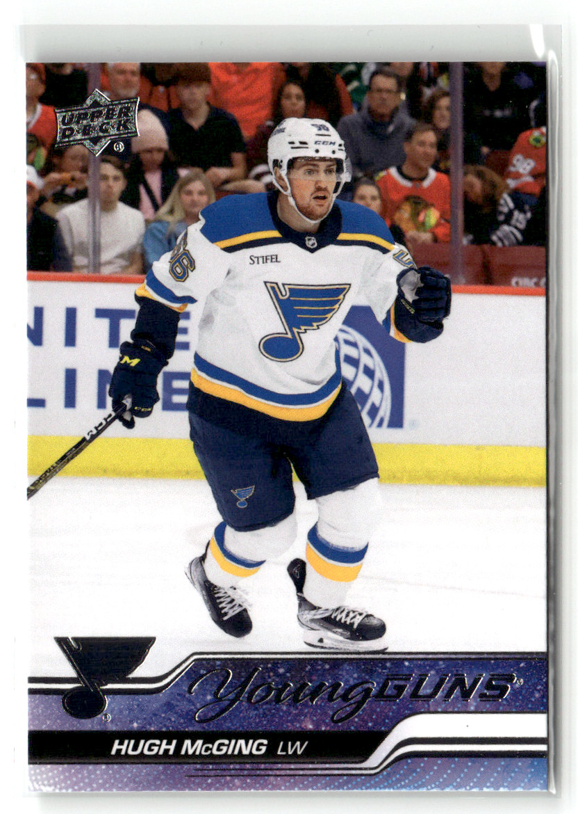 2023-24 Upper Deck Series 2 - Young Guns Hugh McGing #469 (RC)