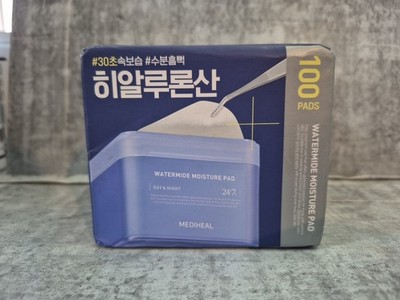 MEDIHEAL - Watermide Moisture Toner Pad 100 pads NEW/SEALED