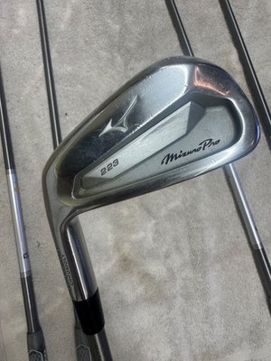 Mizuno 223 LH 4-PW, Steefiber 110 shafts (really expensive shaft upgrade),