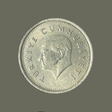 1991 Turkey 1000 Lire Coin