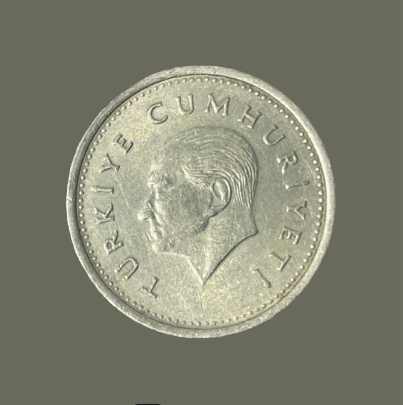 1991 Turkey 1000 Lire Coin