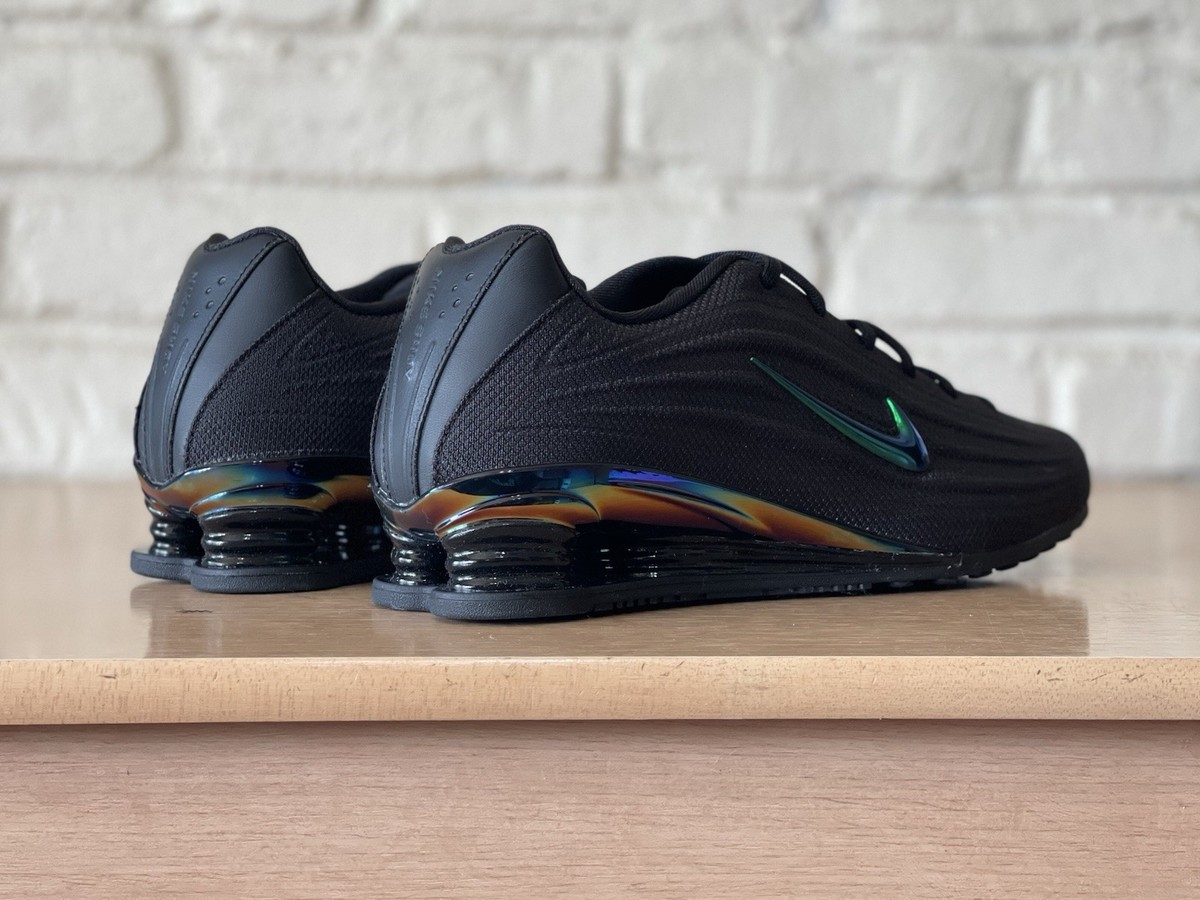 Nike Shox ブラック スニーカー Nike Shox Z SE Black Iridescent Gym Workout IM6051-001 Women 11.5