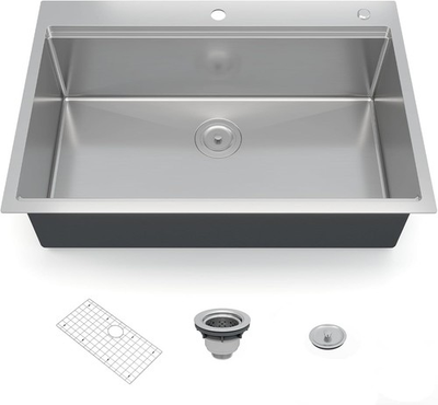 #ad #ad Topmount Kitchen Sink 10 inch Deep Drop In 304 Stainless Steel Kitchen Sinks $167.99