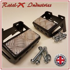 Land Rover Defender Heavy Duty Rear Bumperettes Bumper Step 90/110 Ratel-X