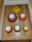 Pyrex Mixing/Nesting Bowl Set of 6 # 323, 401, 402, 403 &404 NICE!