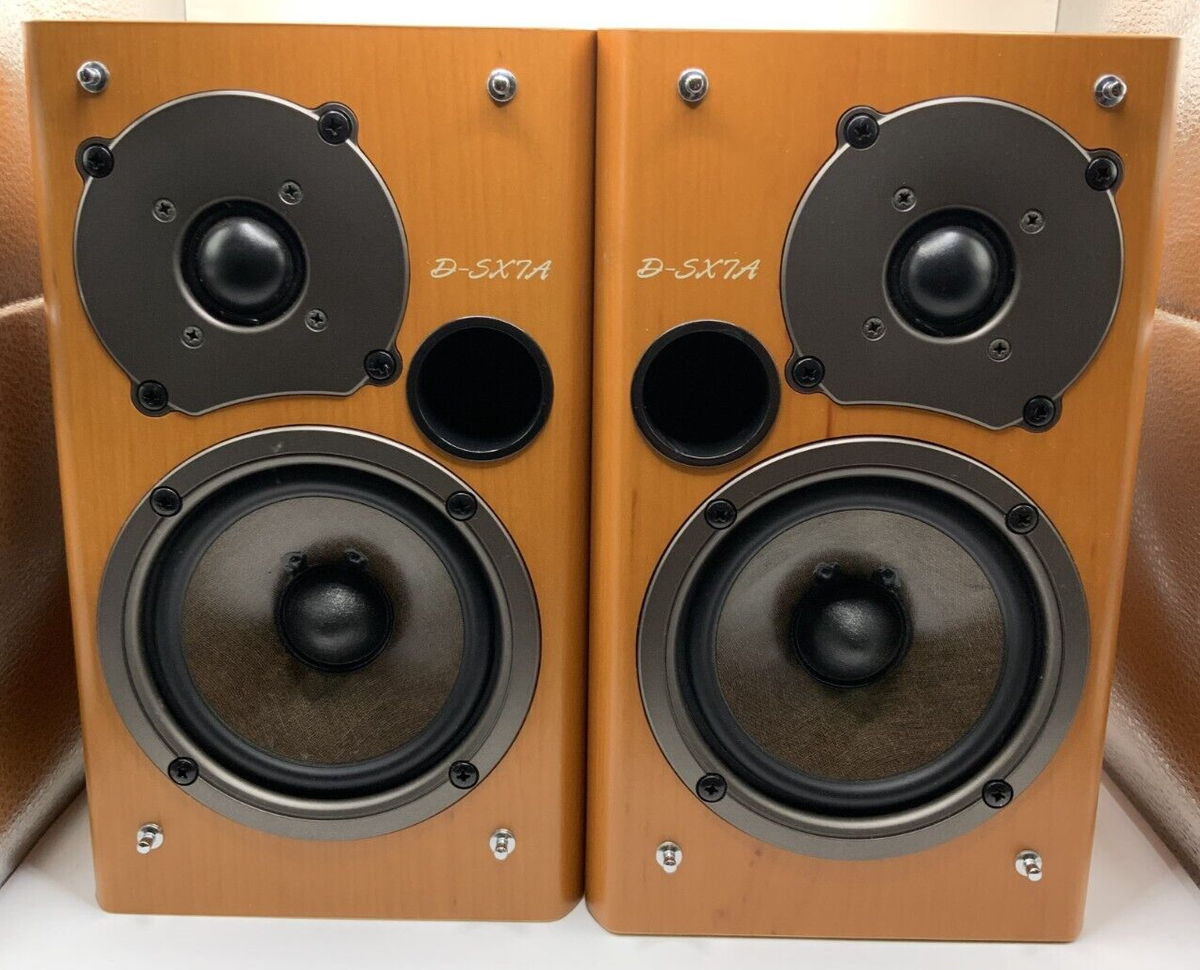 ONKYO D-SX7A 2-Way Bass Reflex Speakers Pair Japan Audio Hi-Fi