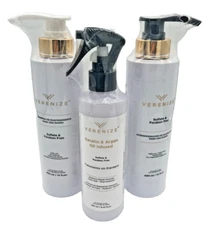 VERENIZE DAILY TREATMENT -SHAMPOO, CONDITIONER,  SPRAY -READ- (3 PACK)